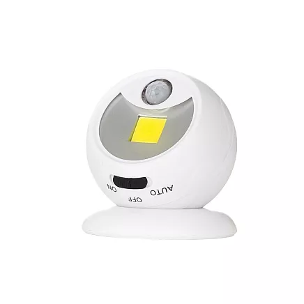 LED kolba 360 bateriju lampa magnēts bezvadu kustības sensors nakts
