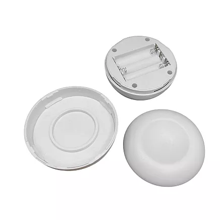LED kolba 360 bateriju lampa magnēts bezvadu kustības sensors nakts