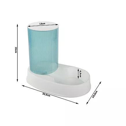 Dog food dispenser cat food bowl automatic dry food dispenser