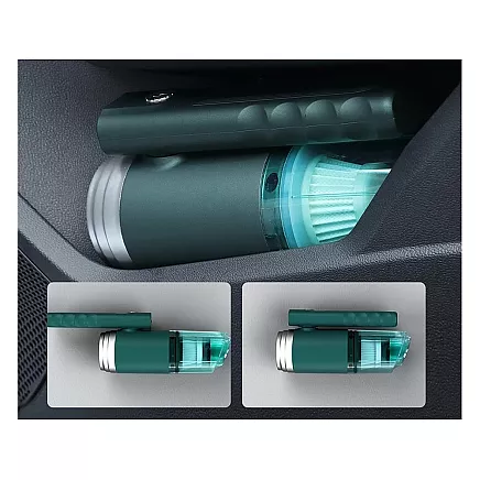 Bezvadu rokas auto putekļsūcējs 120W ar akumulatoru, mājai un auto