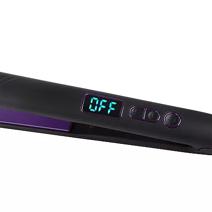 Hair straightener temperature control ceramic for straightening