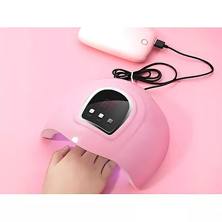 Nail art lamp 18 led uv 54w usb hybrids gels strong nail art hybrids