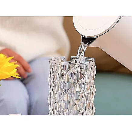 Humidifier air diffuser aromatherapy mist usb rgb crystal