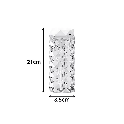 Humidifier air diffuser aromatherapy mist usb rgb crystal