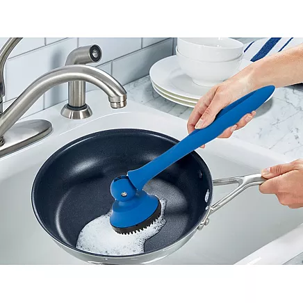 Scouring brush for pots, pans and pans strong kitchen scouring brush