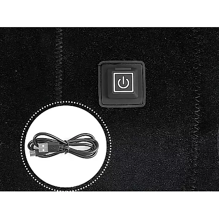 Plecu lencīte ar sildīšanu 3 sildīšanas režīmi USB