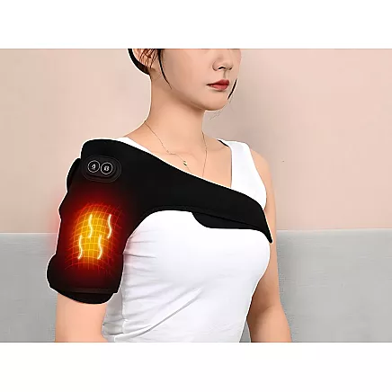Elbow elbow shoulder massager with heating vibration 3 usb modes