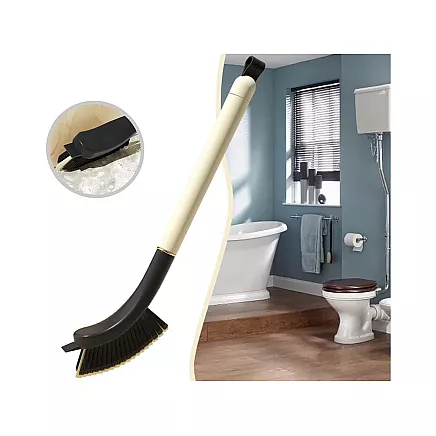 Cutting brush for cleaning river rides pennet scraper 2in1