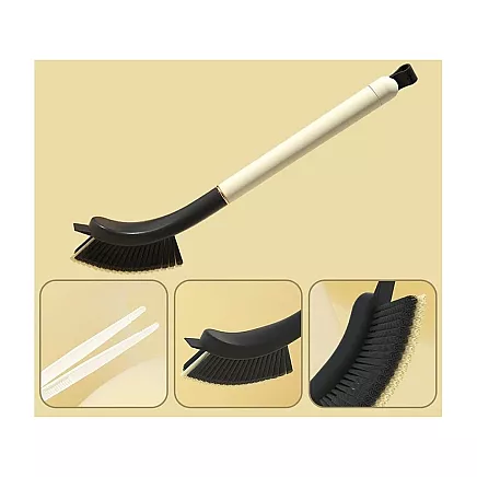 Cutting brush for cleaning river rides pennet scraper 2in1