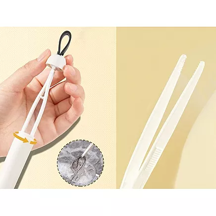 Cutting brush for cleaning river rides pennet scraper 2in1