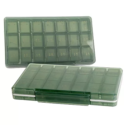 Medicine container tablets box time of day medication cassette weekly