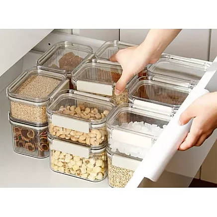 Hermētisks makaronu konteineru komplekts, 5 gab.