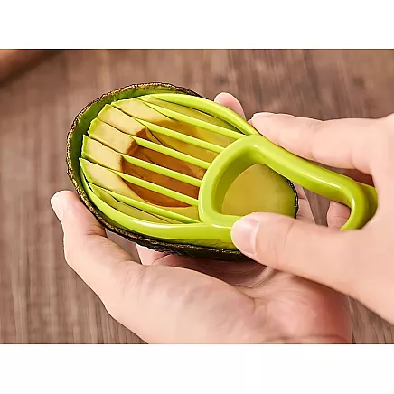 Avocado slicer knife fruit peeler multifunctional in plastic