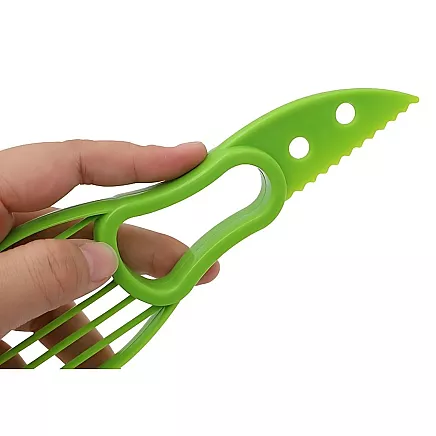 Avocado slicer knife fruit peeler multifunctional in plastic