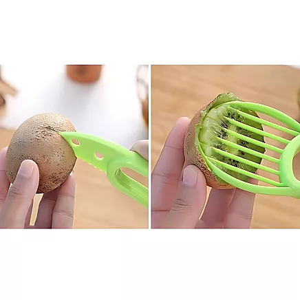 Avocado slicer knife fruit peeler multifunctional in plastic