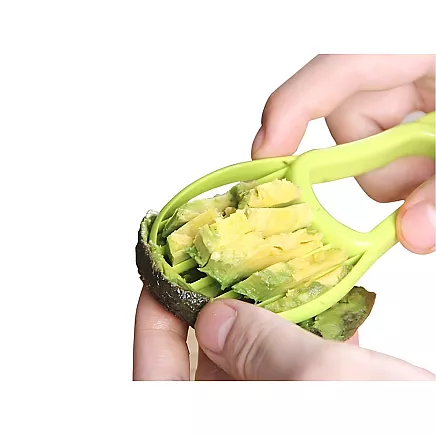 Avocado slicer knife fruit peeler multifunctional in plastic