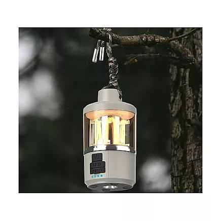 Travel light camping rechargeable led torch powerbank usb camping