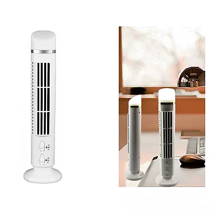 Column fan lamp desk fan standing bladeless fan blower