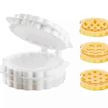Cake tin cutter interchangeable filling inserts