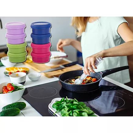 Iemērcamo mērču trauku komplekts 80 ml, 8 gab.