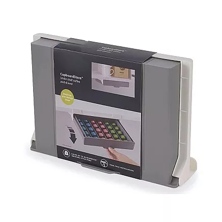 Nespresso coffee capsule wall organiser 30 capsules pull-out top