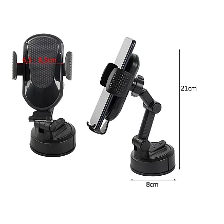 Car holder for phone windshield cockpit gravitational strength for car