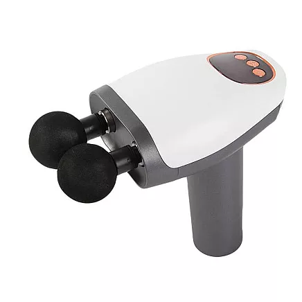 Lcd cordless massage gun powerful set of 8 tips for backs