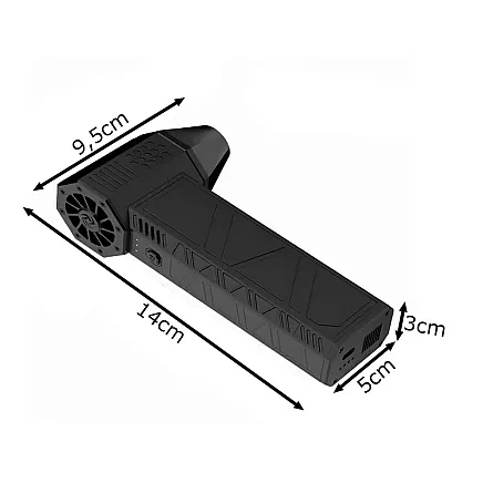 Powerful multifunction blower for dusting computer electronics