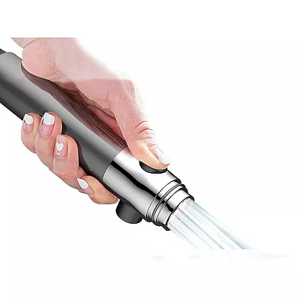 Dušas uzgalis ar filtru un 3 režīmiem, ūdeni taupošs ar Stop pogu