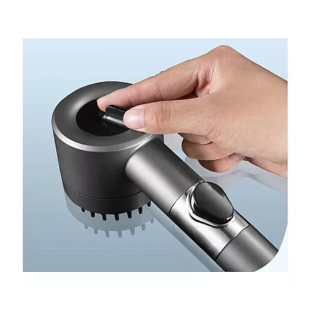 Dušas uzgalis ar filtru un 3 režīmiem, ūdeni taupošs ar Stop pogu