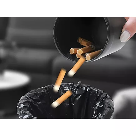 Ashtray cupholder car home with cigarette extinguisher cupholder basket