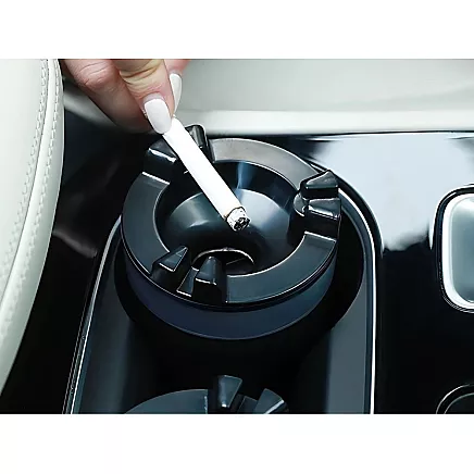 Ashtray cupholder car home with cigarette extinguisher cupholder basket