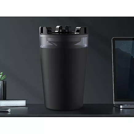 Ashtray cupholder car home with cigarette extinguisher cupholder basket