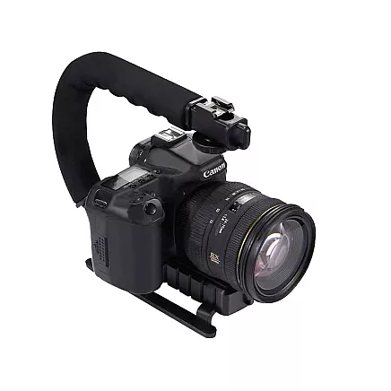 Vlogging kit video recording tripod microphone phone holder