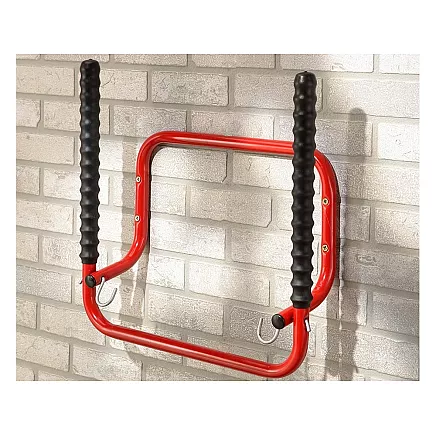 Āķa dubultais instrumentu turētājs darbnīcas velosipēds garāžai