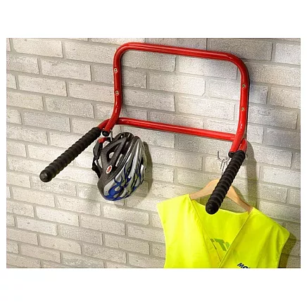 Āķa dubultais instrumentu turētājs darbnīcas velosipēds garāžai