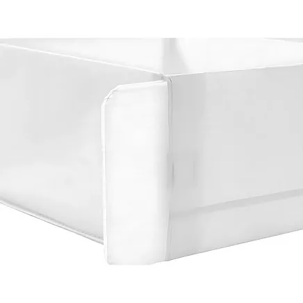 Underwear sock drawer clothes organiser with divider white