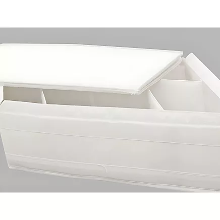 Underwear organiser socks drawer cupboard dividers insert white