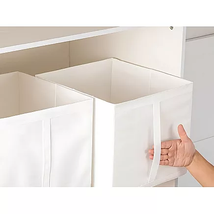 Organiser box clothes clothes linen wardrobe container large