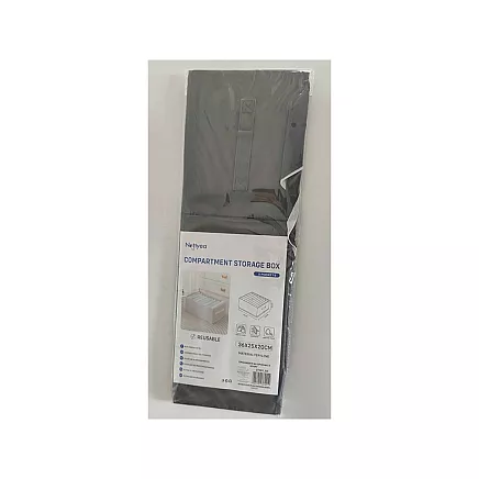 Clothes organiser underwear trousers drawer wardrobe socks grey