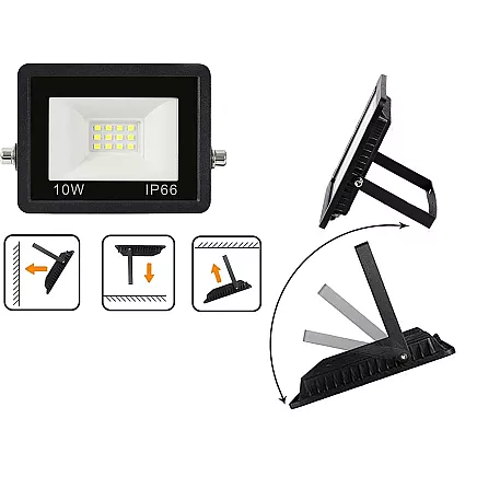 Floodlight halogen spotlight led 10w 6000k outdoor waterproof ip66