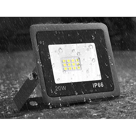 Floodlight halogen spotlight led 20w 6000k outdoor waterproof ip66