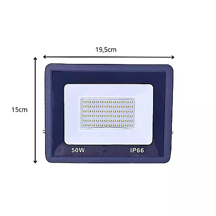 Floodlight halogen spotlight led 50w 6000k outdoor waterproof ip66
