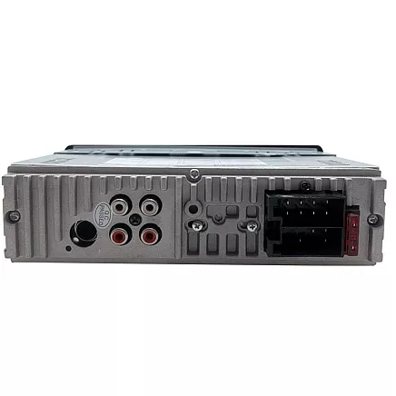 Car radio bluetooth usb aux sd 1-din microphone + pilot 4 x 60w