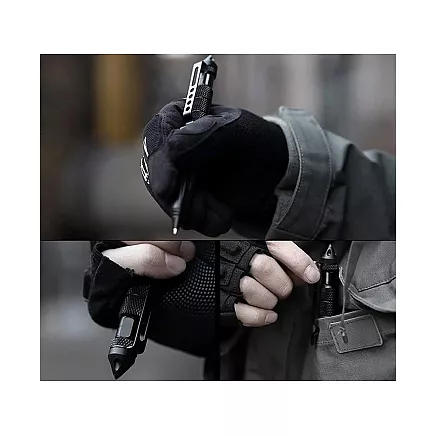 Kubotan samoobrony tactical long language 2x cartridge