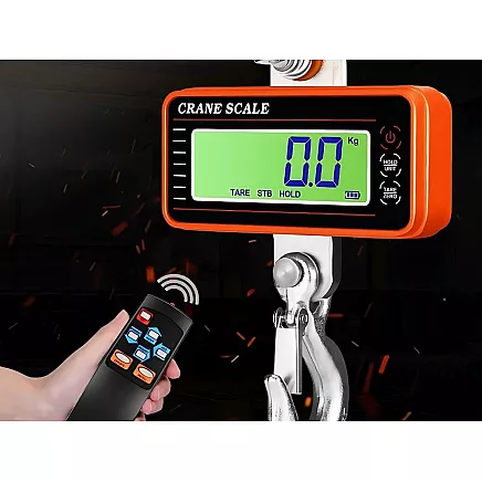 Crane hook scale 500kg 0,5t lcd overhead scale with remote control for storage