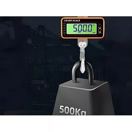 Crane hook scale 500kg 0,5t lcd overhead scale with remote control for storage