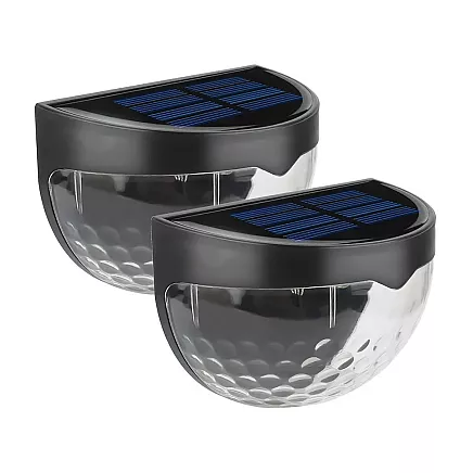 Solar lantern wall lamp dusk sensor led façade garden lamp