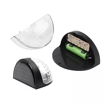 Solar lantern wall lamp dusk sensor led façade garden lamp