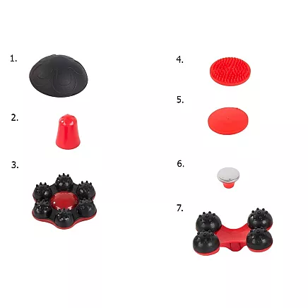 Professional anti-cellulite body massager wireless 7in1 body